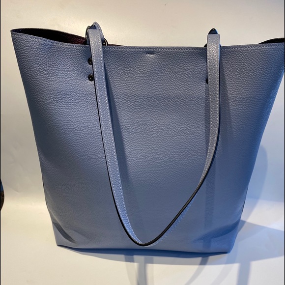 Coach🌼NEW🌼Plaza tote bluebell/pewter - Picture 8 of 12